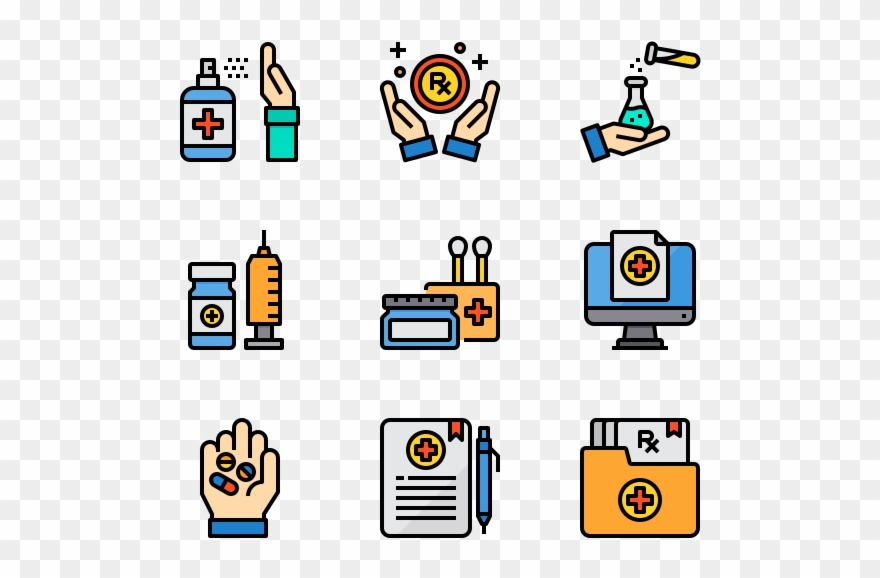 Pharmacy - Furniture Icon Top View Png Clipart