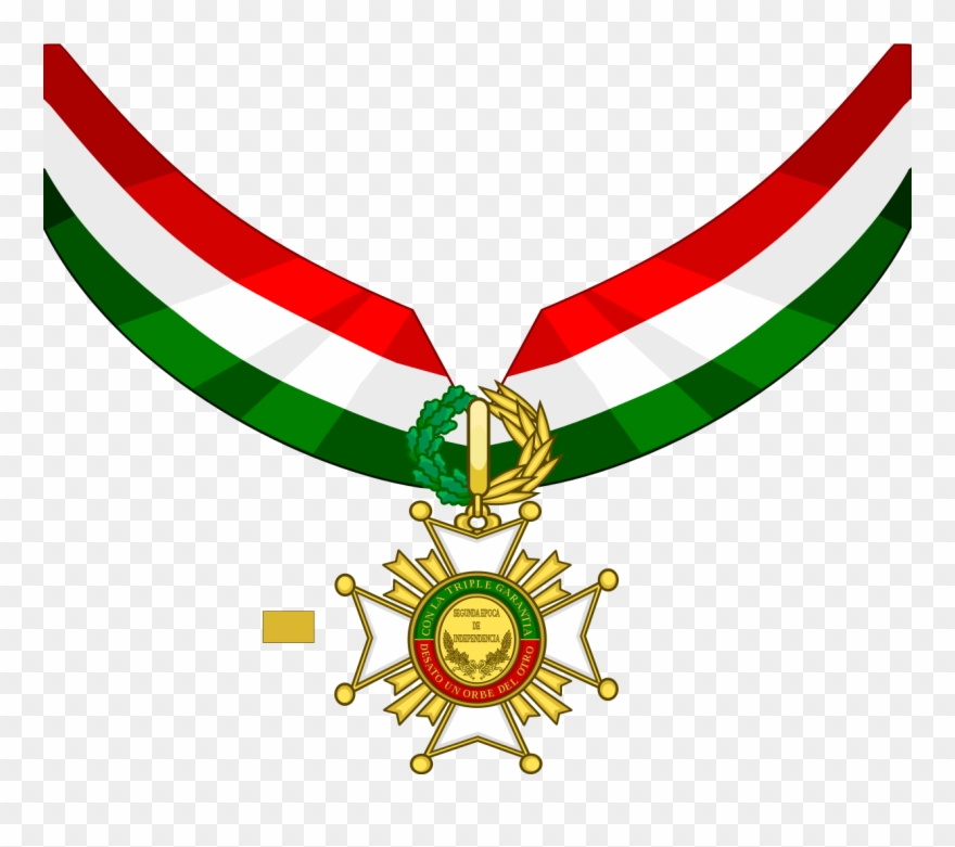 Cruz De La Independencia Segunda Epoca Primera Clase - Emblem Clipart