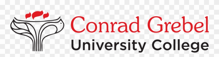 Horizontal Grebel Logo - Conrad Grebel University College Clipart