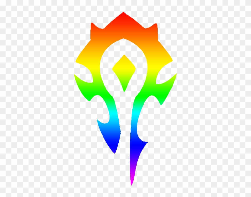 World Of Warcraft Clipart Horde - World Of Warcraft Rainbow - Png Download