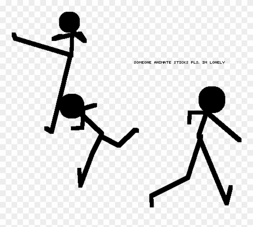 Someone Animate Sticks I Beg Clipart