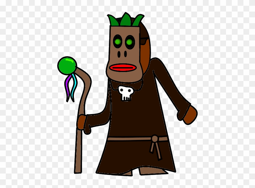 Sat Witch Doctor - Cartoon Clipart
