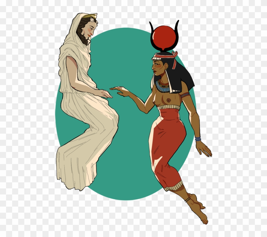 Isis Clipart Isis Goddess - Isis And Hera - Png Download