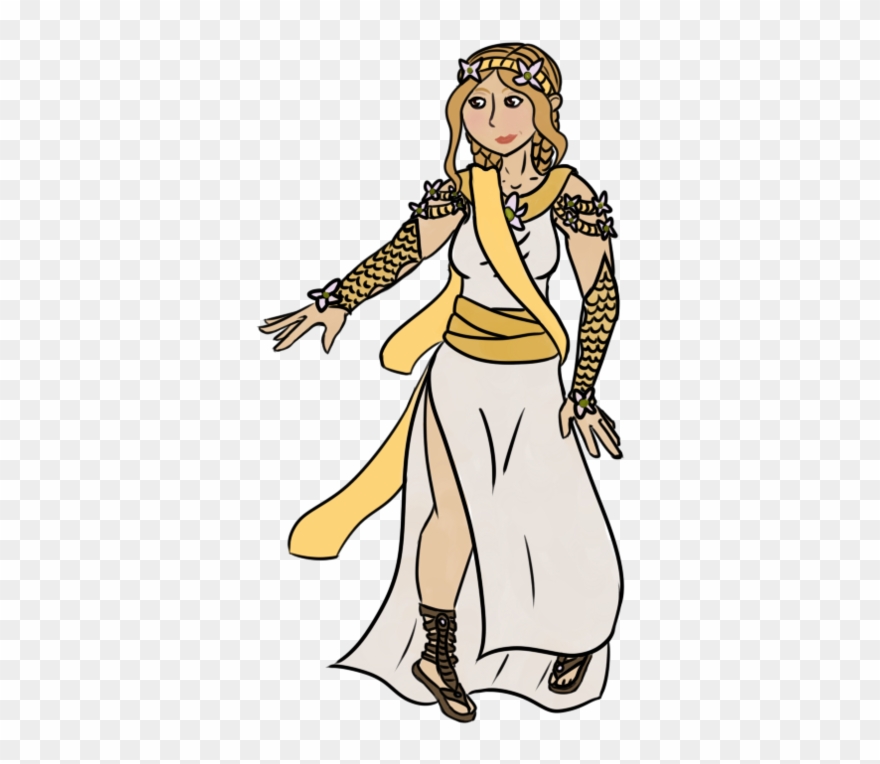 Flora [smite Goddess Concept] - Flora Goddess Clipart - Png Download