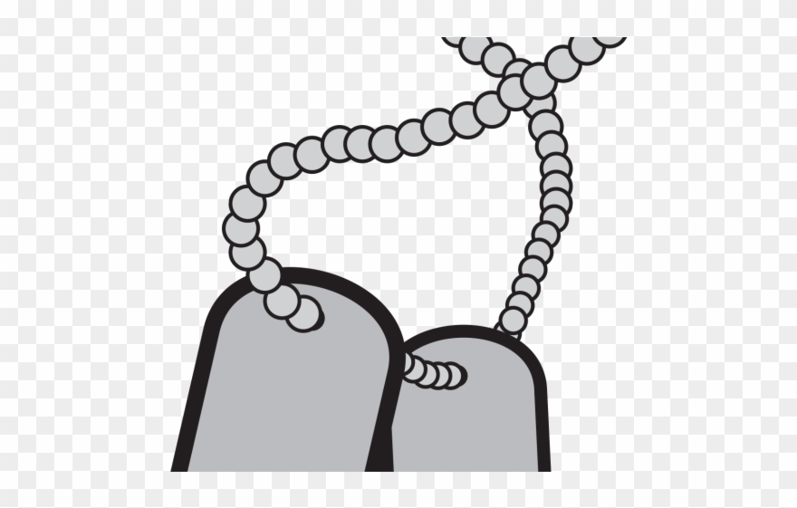 Military Clipart Dog Tag - Dog Tags Clip Art - Png Download