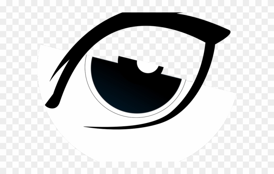 Stare Clipart Eye Eyebrow - Eye - Png Download