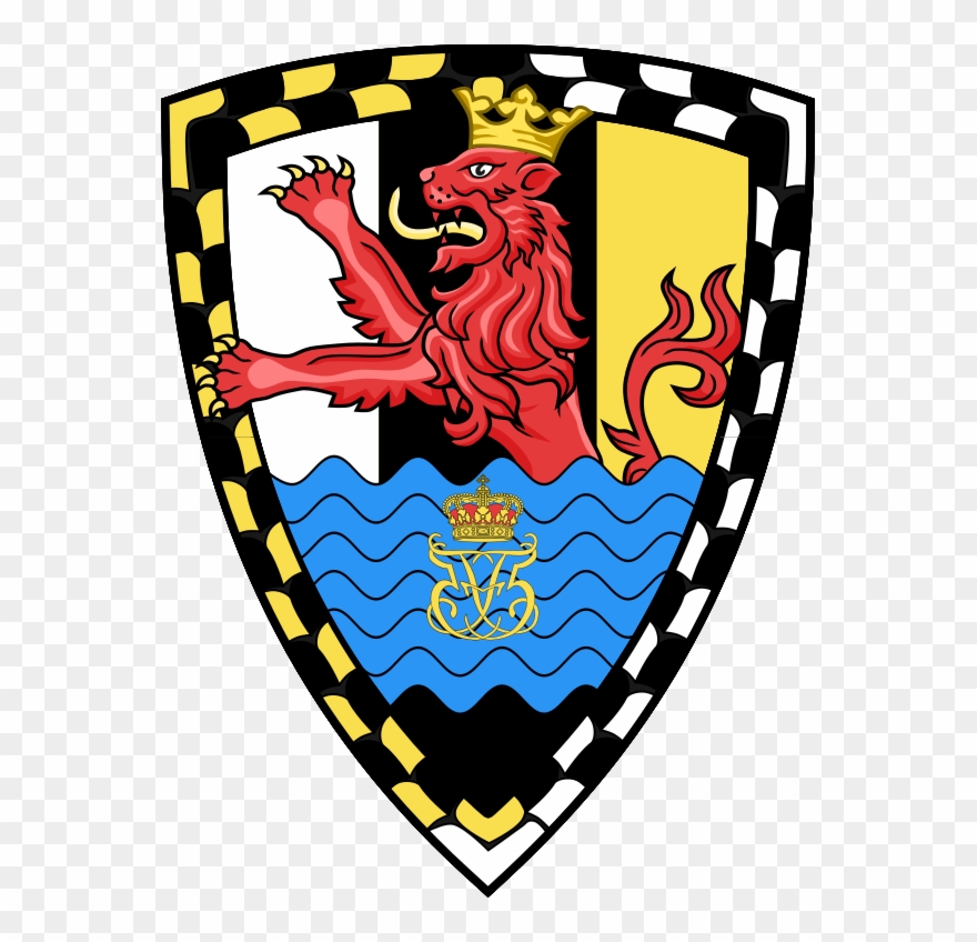 Coat Of Arms For Falster Regiment Of Foot - Emblem Clipart