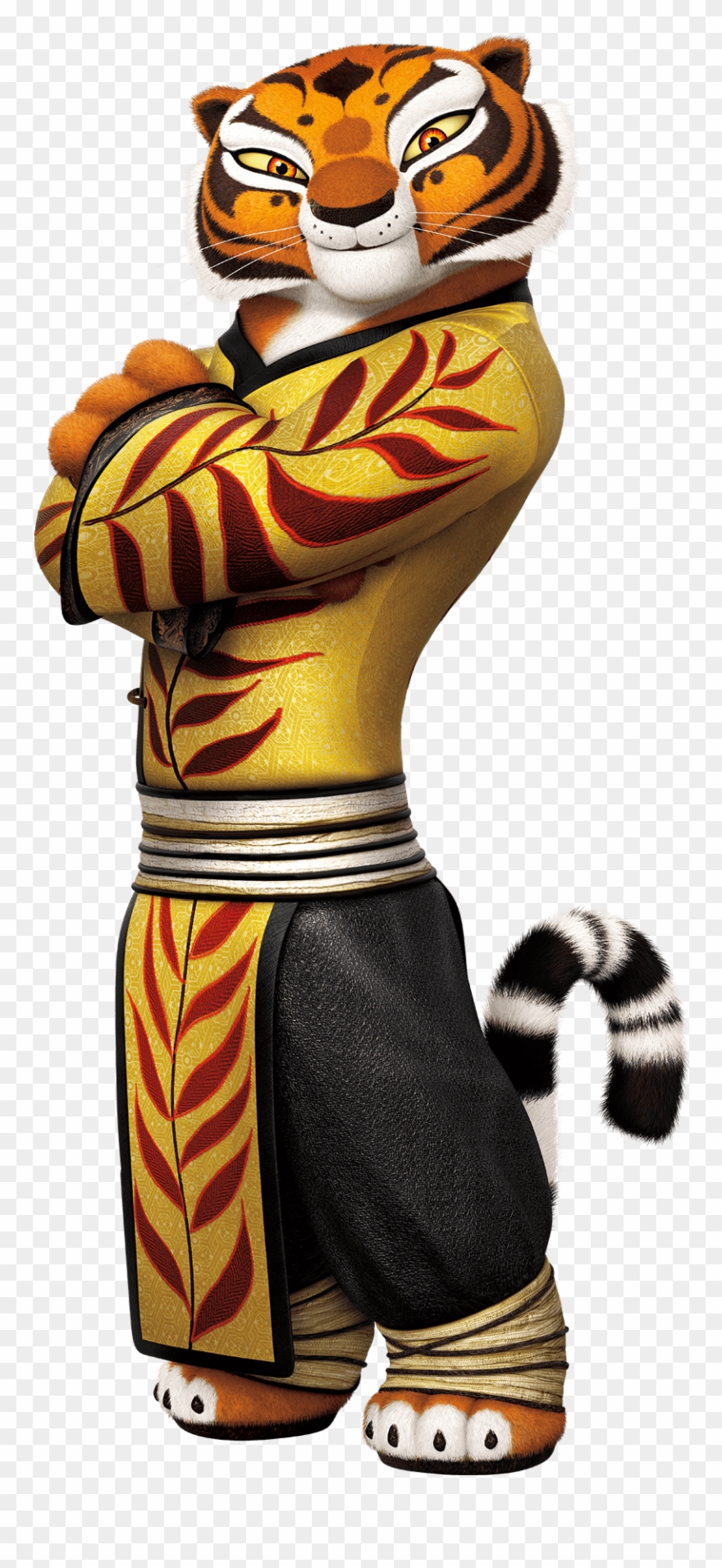 Download - Tigress From Kung Fu Panda 3 Clipart