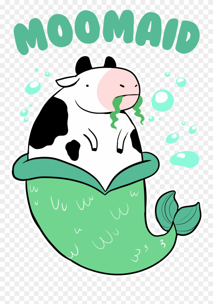 Moooooooove Over, Manatees, The Real Sea Cow Has Arrived Clipart