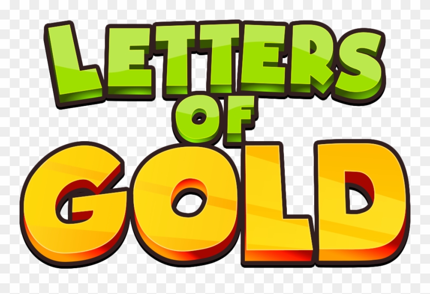 Letters Of Gold Clipart