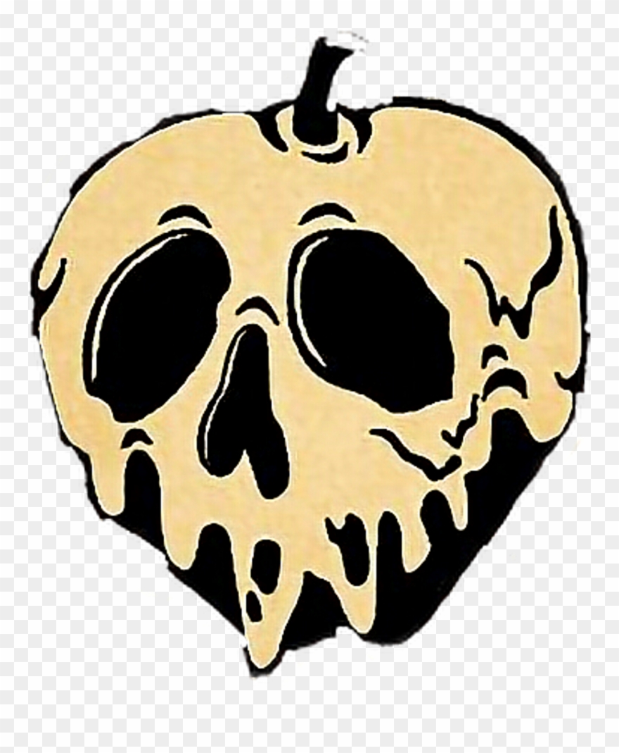 Poisonapple Sticker - Snow White Poison Apple Clip Art - Png Download