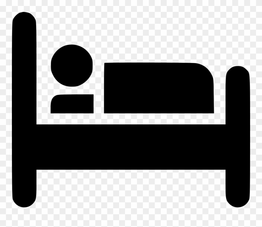 Clipart Bed Svg - Bed Icon Vector Free - Png Download