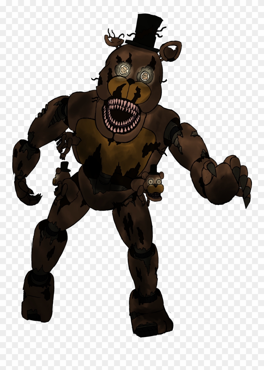 A Friend Asked Me To Draw A Freddy For Him, So I Drew - Cartoon Clipart