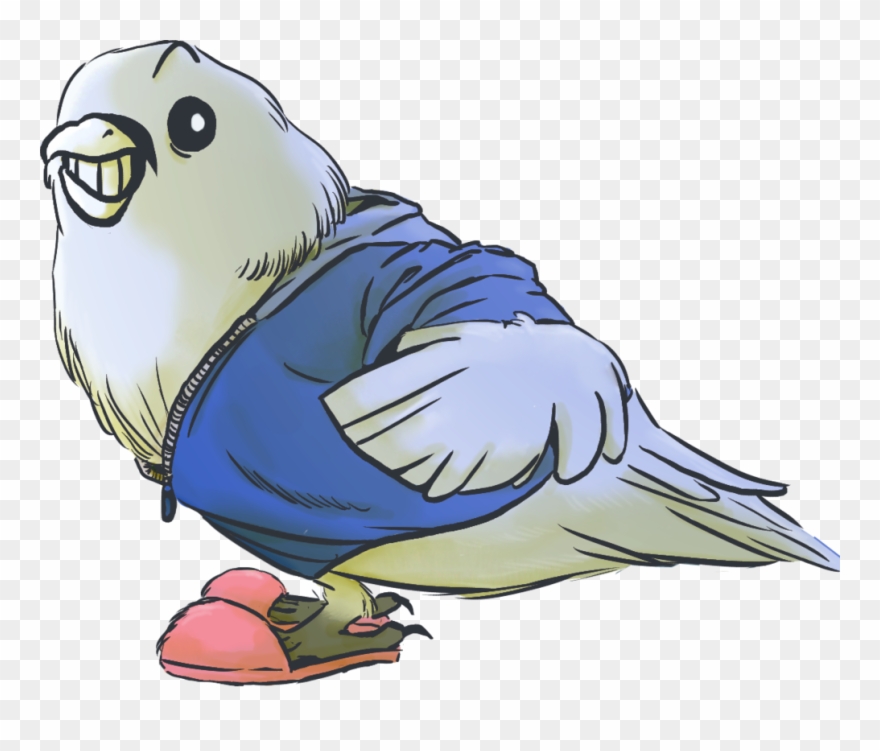 Parakeet Clipart Hawaiian Bird - Cartoon - Png Download