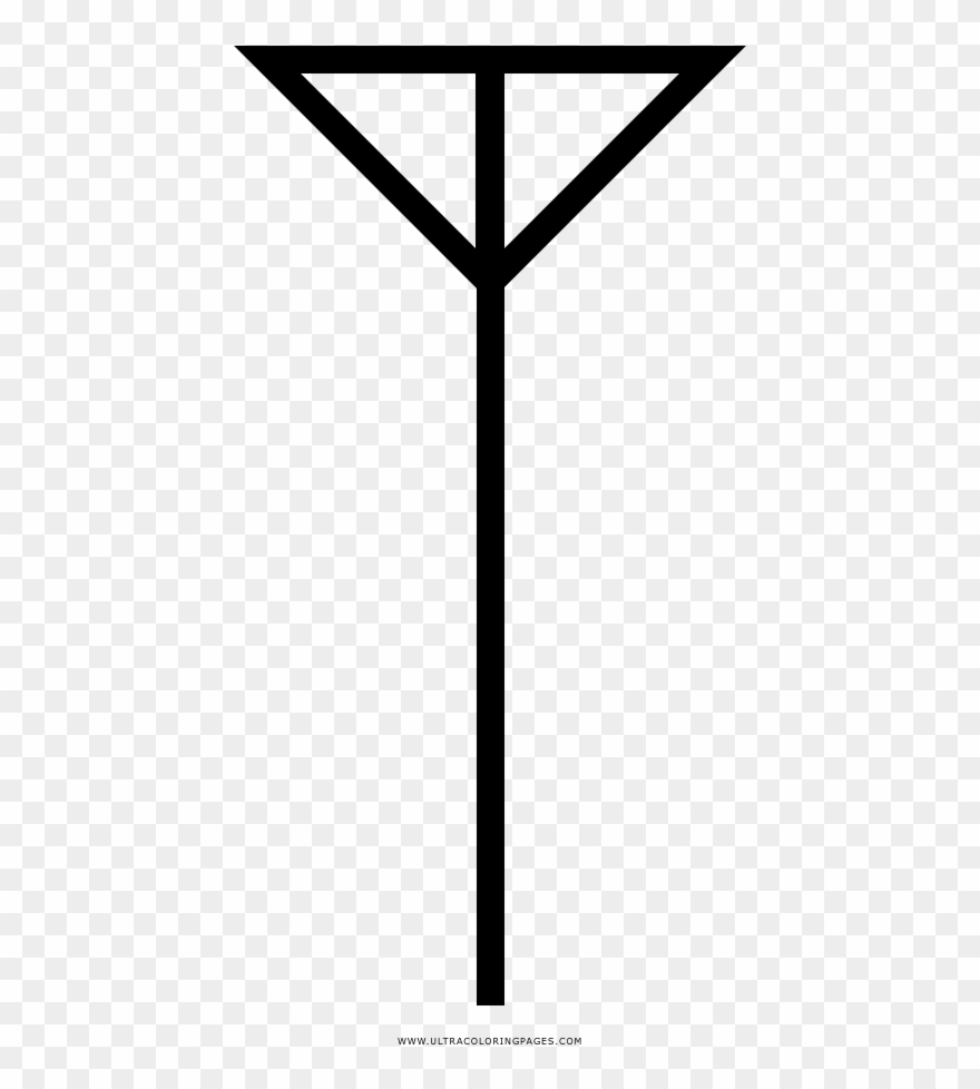 Antenna Coloring Page - Barra De Celular Sin Señal Clipart