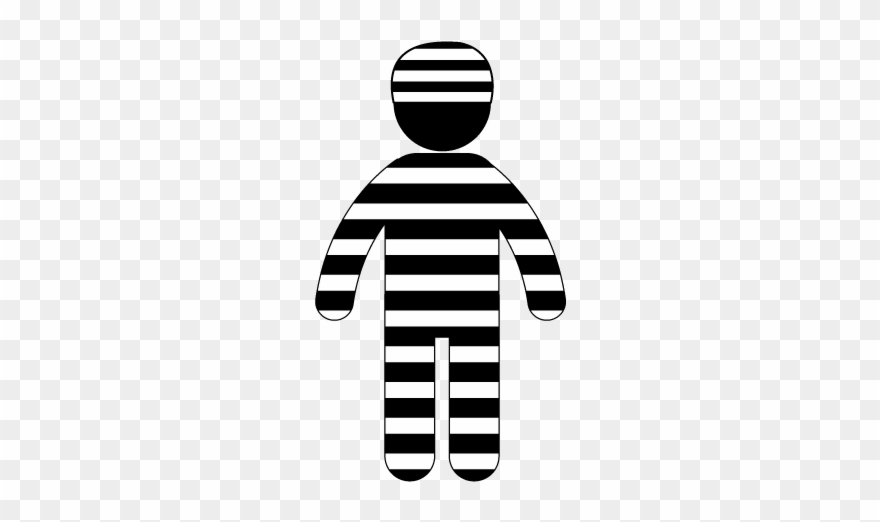 Prisoner - Free Material - Pictogram - Felon Voting Rights Clipart