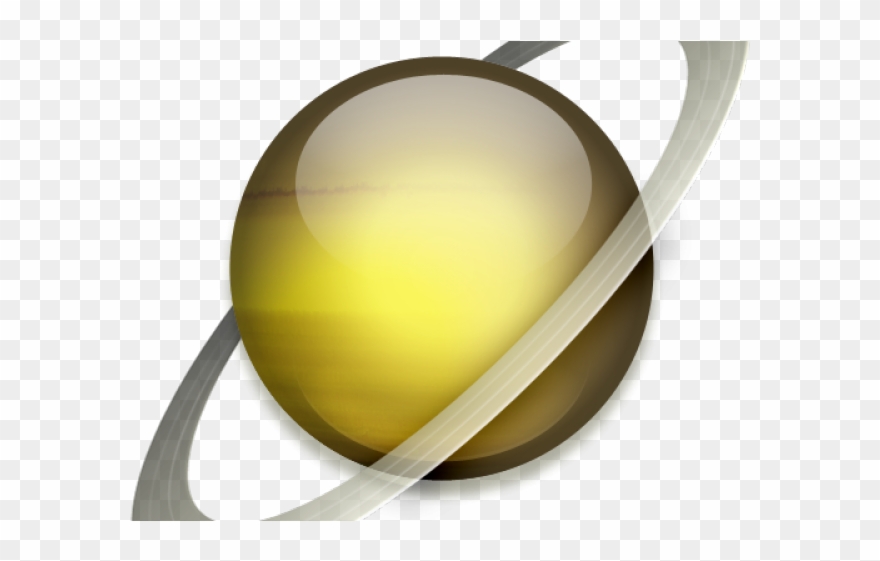 Planet Clipart Saturn - Saturn Icon - Png Download