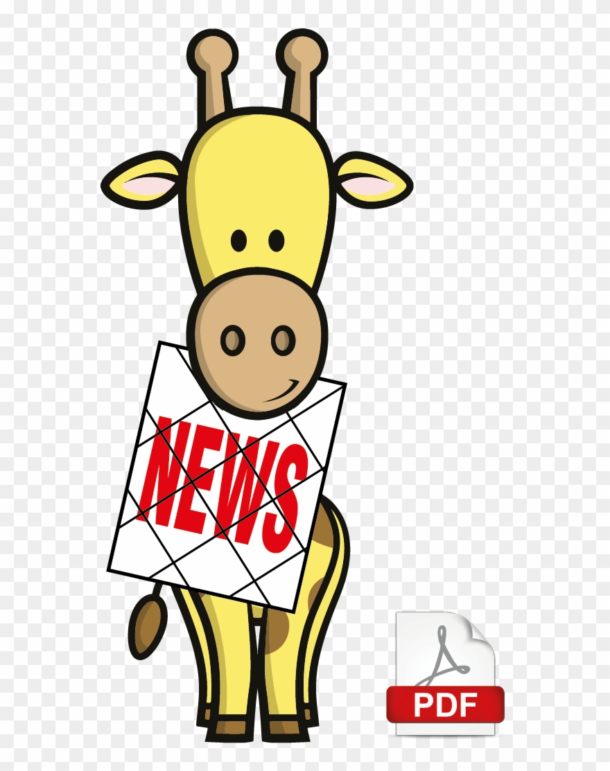 Gables Giraffe News Image - Fisherfield Giraffe Clipart