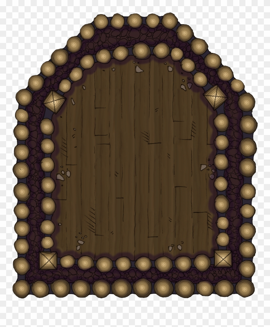 Wooden Keep Curve - Voted No 1 Clipart