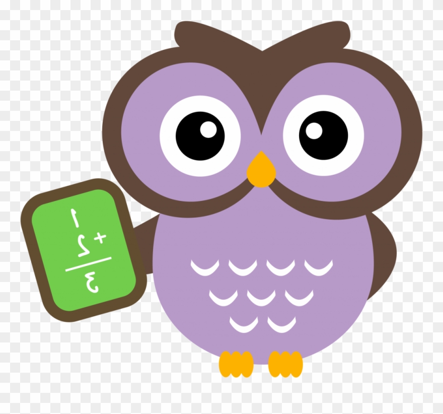 Clipart Of Ion, Warriors And Math For - Cute Owl Clip Art - Png Download