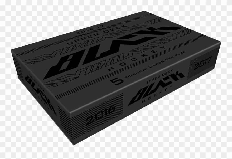 16-17 Upper Deck Black Hockey - 2016 17 Ud Black Clipart