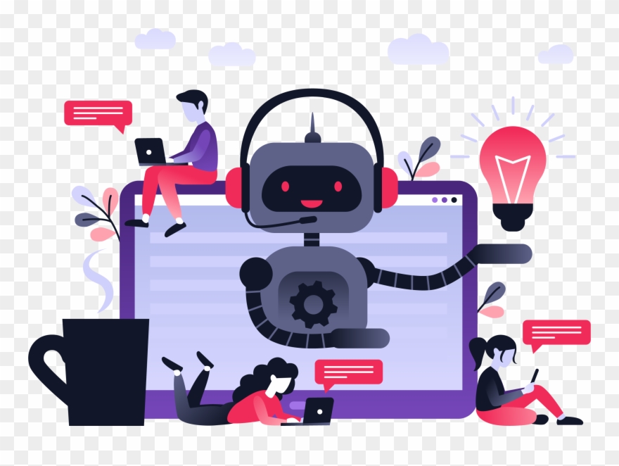 If The Marketing Hype Is To Be Believed, Artificial - Chatbot Clipart