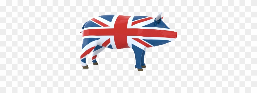 Britain Kellydawn Freetoedit - Uk Pig Flag Clipart