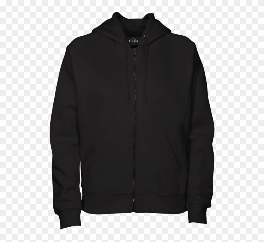 550 X 727 10 - Black Zipper Hoodie Front Clipart