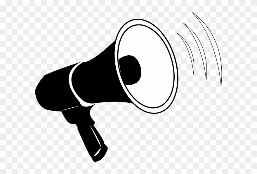 There Is A Flood Taking Place Currently If A Flood - Megafone Png Clipart