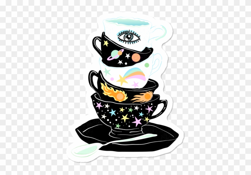 Galactic Cups $3 - Cartoon Clipart