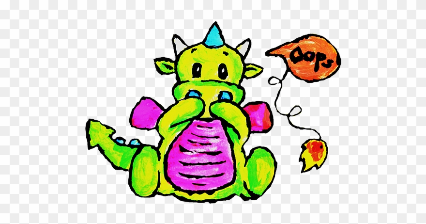 Meet Ragu The Dragon He Has A Habit Of Sneezing And - Cartoon Clipart