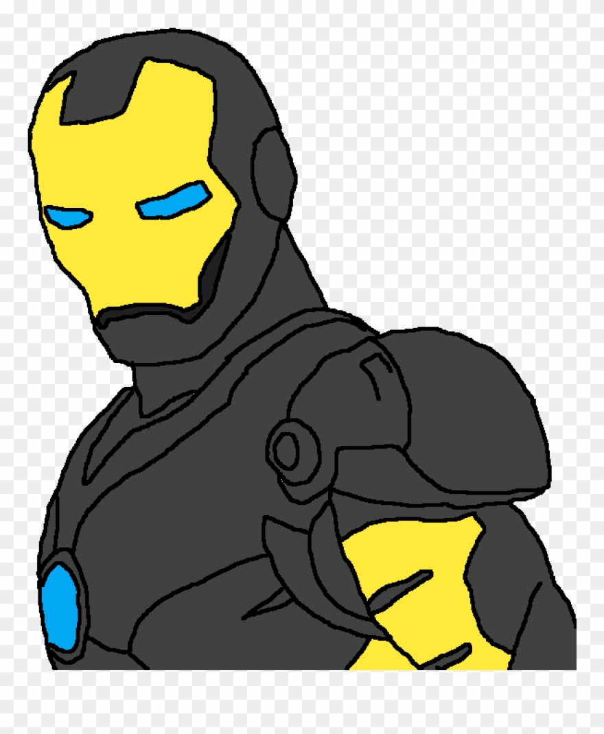 Iron Man - Cartoon Clipart