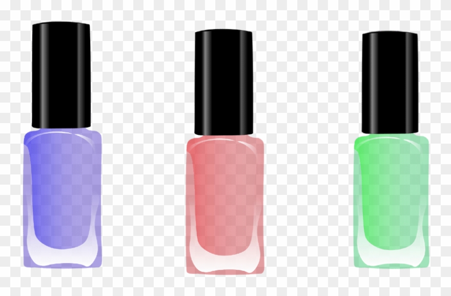 Fashion Color Swapping - Nail Polish Clipart