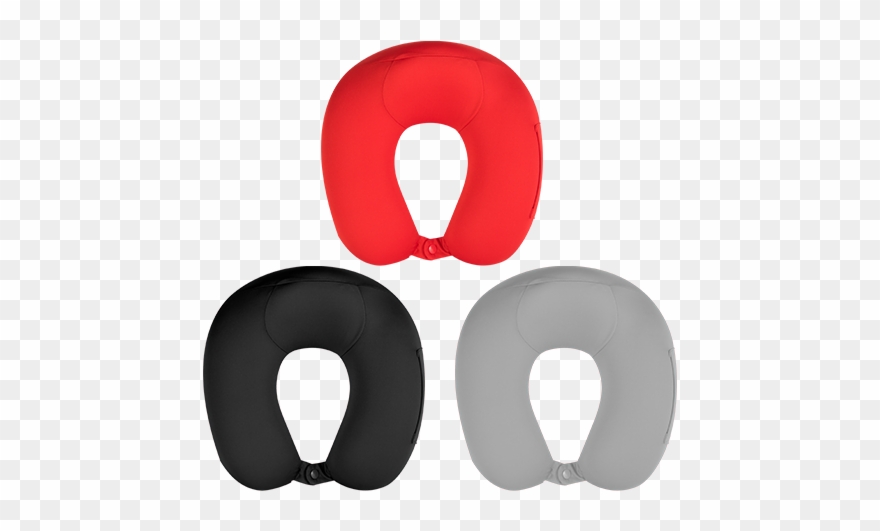 Spandex Memory Foam Neck Pillow - Circle Clipart