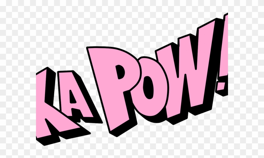 Pop Art Clipart Google - Kapow - Png Download