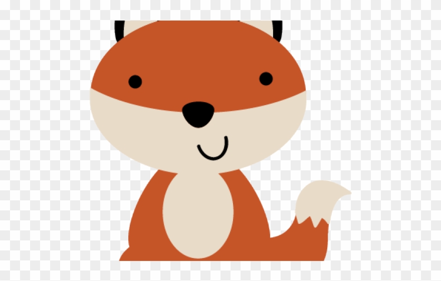 Racoon Clipart Camping - Fox Cute Clipart - Png Download