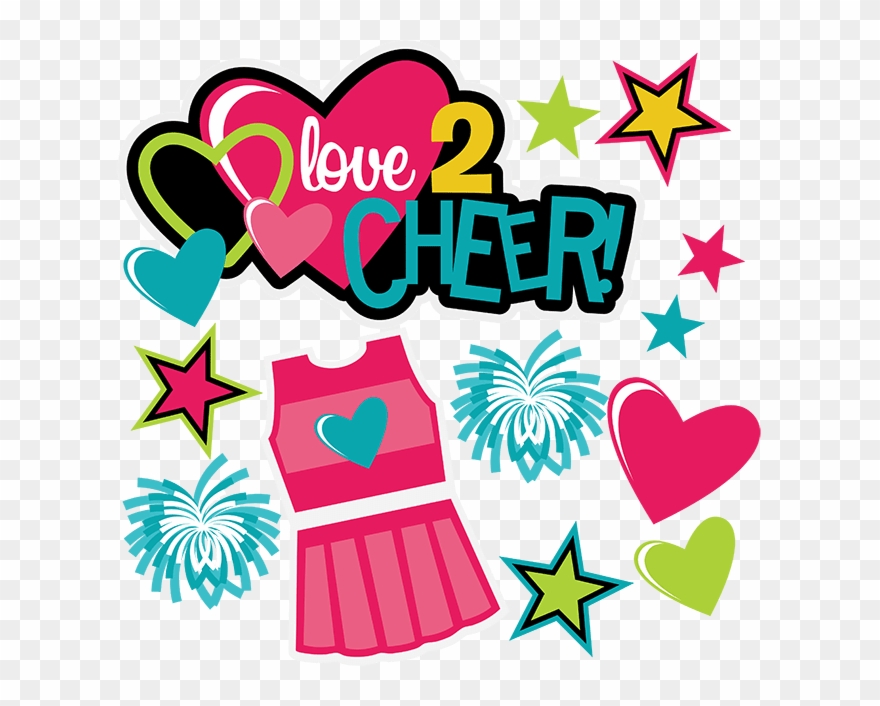 Cheerleading Cute Clipart - Png Download