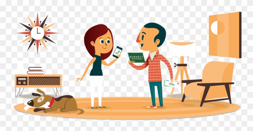 Discuss Your Situation - Cartoon Clipart