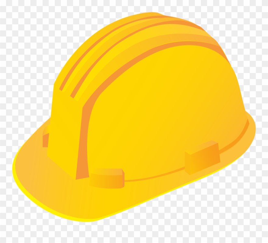 Hard Hat Helmet Architectural - Casco De Construccion Png Clipart