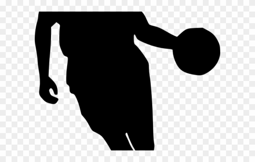 Basketball Team Clipart Shadow - Basketball Player Clipart Png Transparent Png