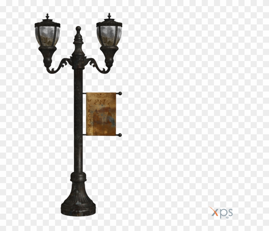 Delightful Antique Street Lamp By Luxxeon By Tiffli - Street Light Clipart
