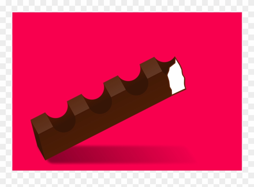 Chocolate Candy Bar Sweetness - Graphic Design Clipart