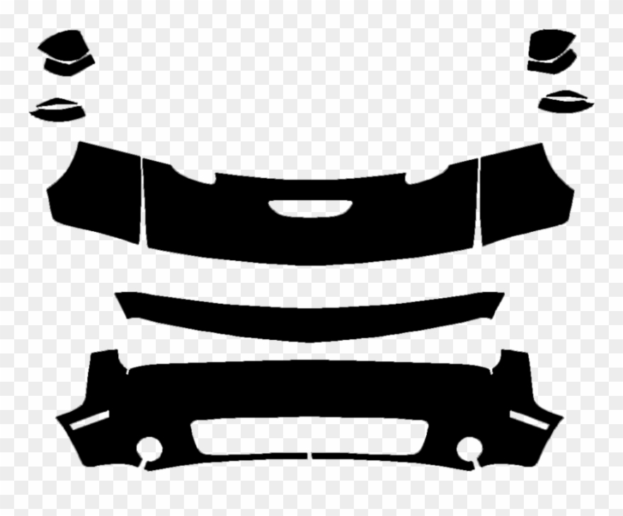 2019 Dodge Challenger R/t Scat Pack 3m Pro Series Clear Clipart