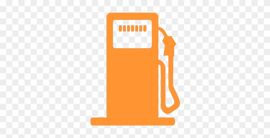 Petrol Station Icon - Refuel Here Printable Sign Clipart