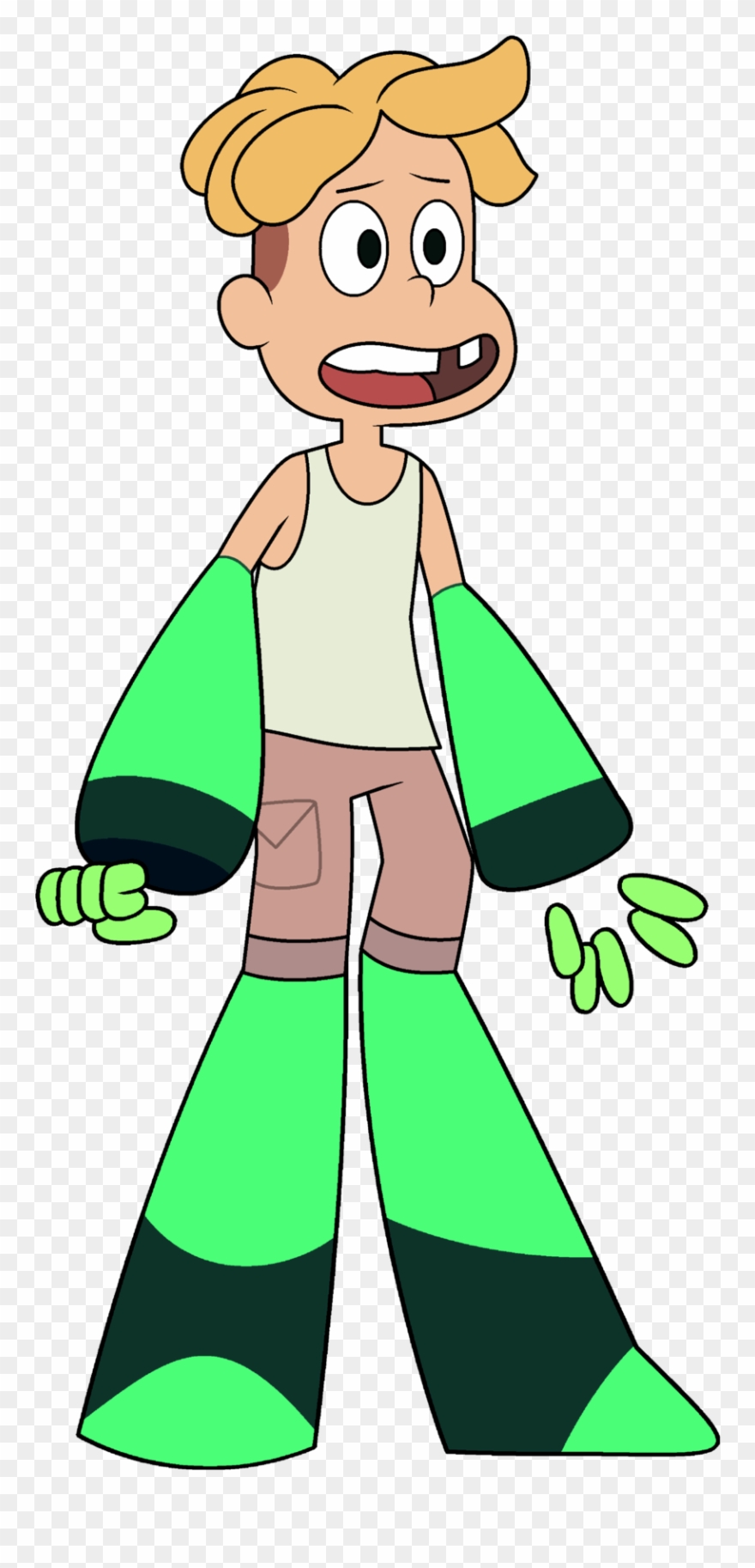 A While Back I Had The Idea For A Fanfic Where Ronaldo - Peridot Pearl Steven Universe Clipart