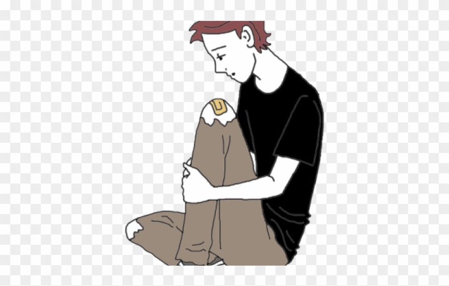 Wound Clipart Knee Scrape - Cartoon - Png Download