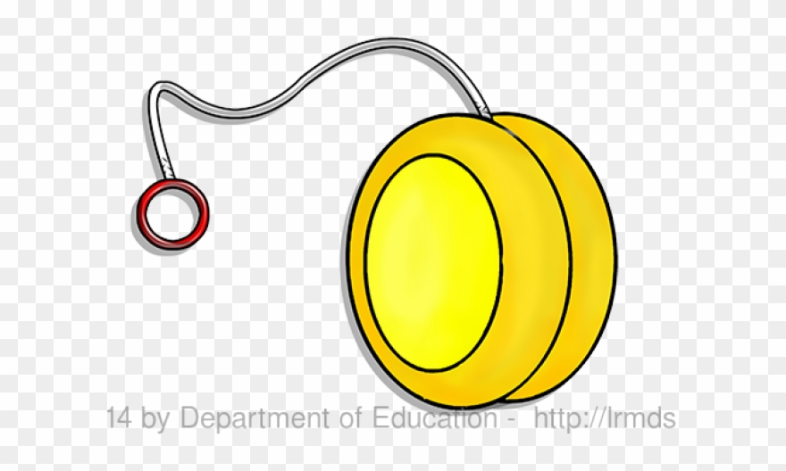 Yoyo Clipart Circle Object - Round Yo Yo - Png Download