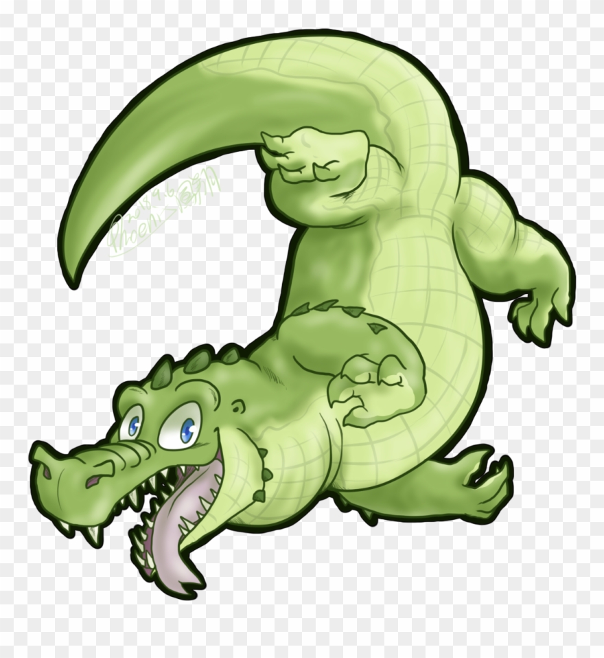 Crocodile - Cartoon Clipart