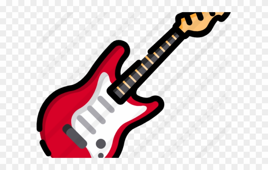 Guitar Clipart Note - Png Download
