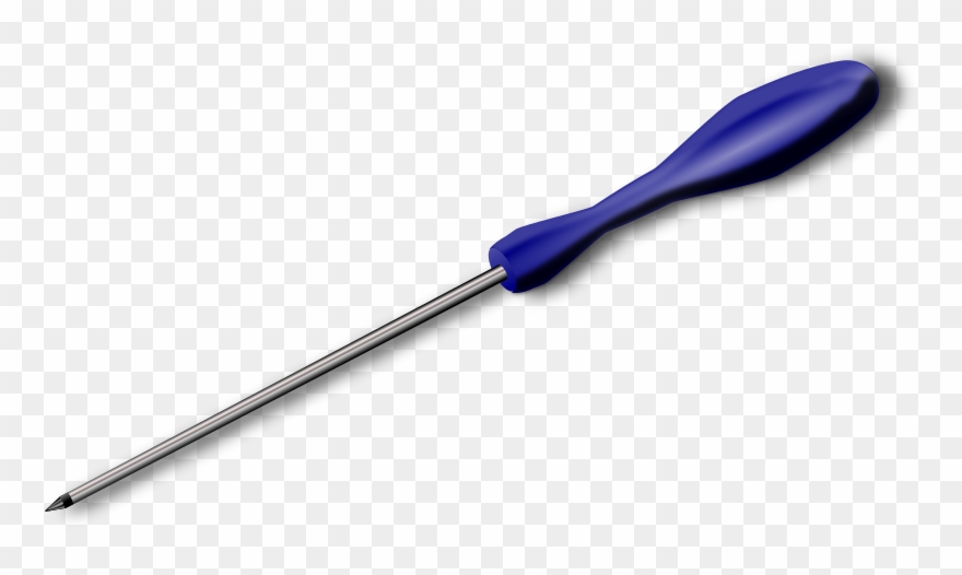 Clipart - Screwdriver - Animasi Obeng Png Transparent Png